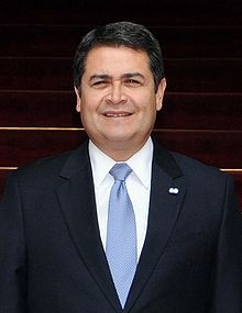 28 de octubre Juan Orlando Hernández.