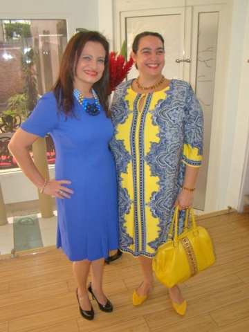 Geraldina Mena y María Fernanda Lacayo.