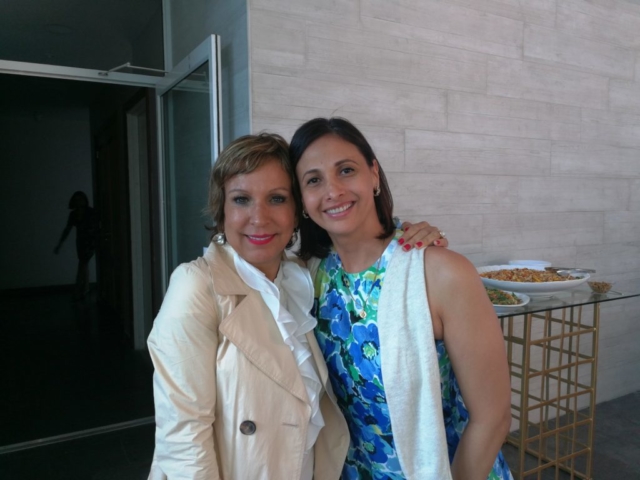Susy Agurcia y Thelma Samayoa.