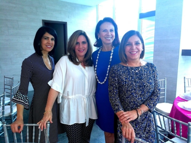Dina Kafati, Janina Lima, Gladys Jaar y Any Tavel.