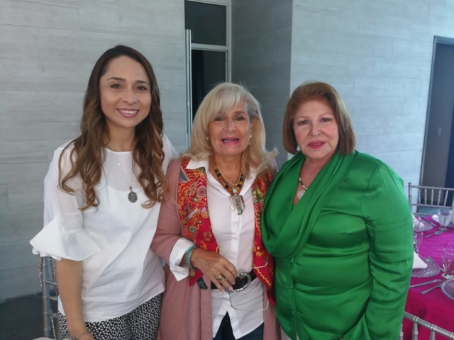 Zayra Reyna, Melissa Valenzuela y Clarissa Coello.