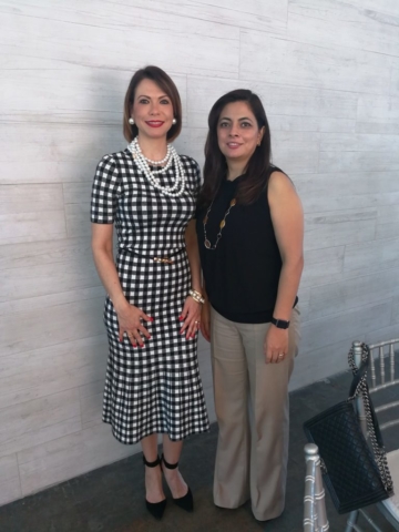 Cecilia Bertrand y Marina Copado.