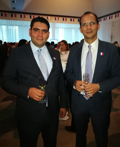 Roland Kattan y Richard Barathe.