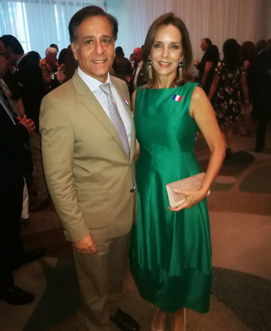 Thierry y Mary Pierrefeu.