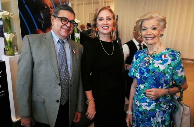 Erich Bondy, Tetty Rischbieth y Janine Guiot de Villeda.