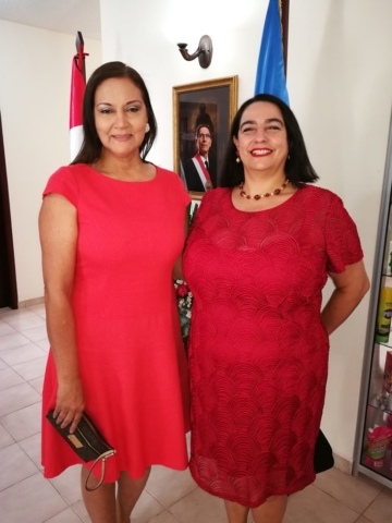 Paula vivas y María Fernanda Lacayo.