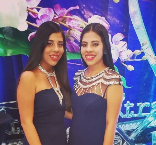 11 de mayo Celeste e Isabella Rojas.